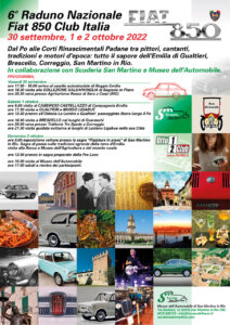 6° Raduno Nazionale Fiat 850 Club Italia
